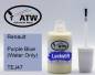 Preview: Renault, Purple Blue (Water Only), TEJ47: 20ml Lackstift, von ATW Autoteile West.